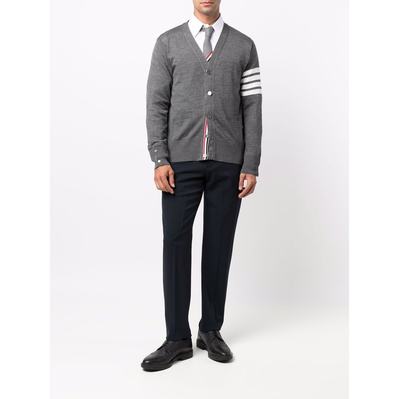 Thom Browne Sweaters Grey Topwear Thom Browne