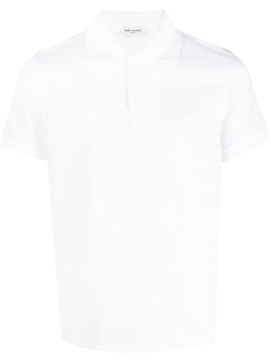 Saint Laurent  T-shirts and Polos White