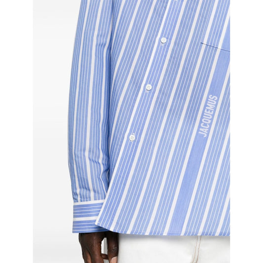 JACQUEMUS Shirts Clear Blue