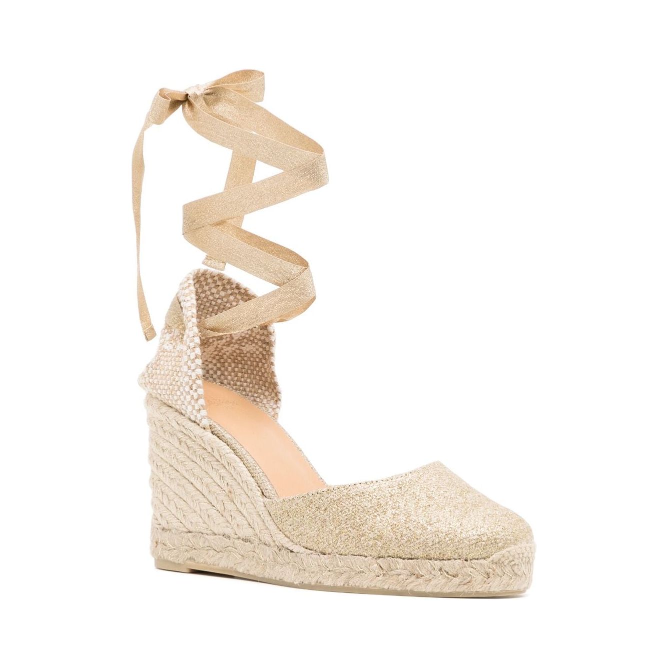 Castaner Flat shoes Golden Espadrilles Castaner