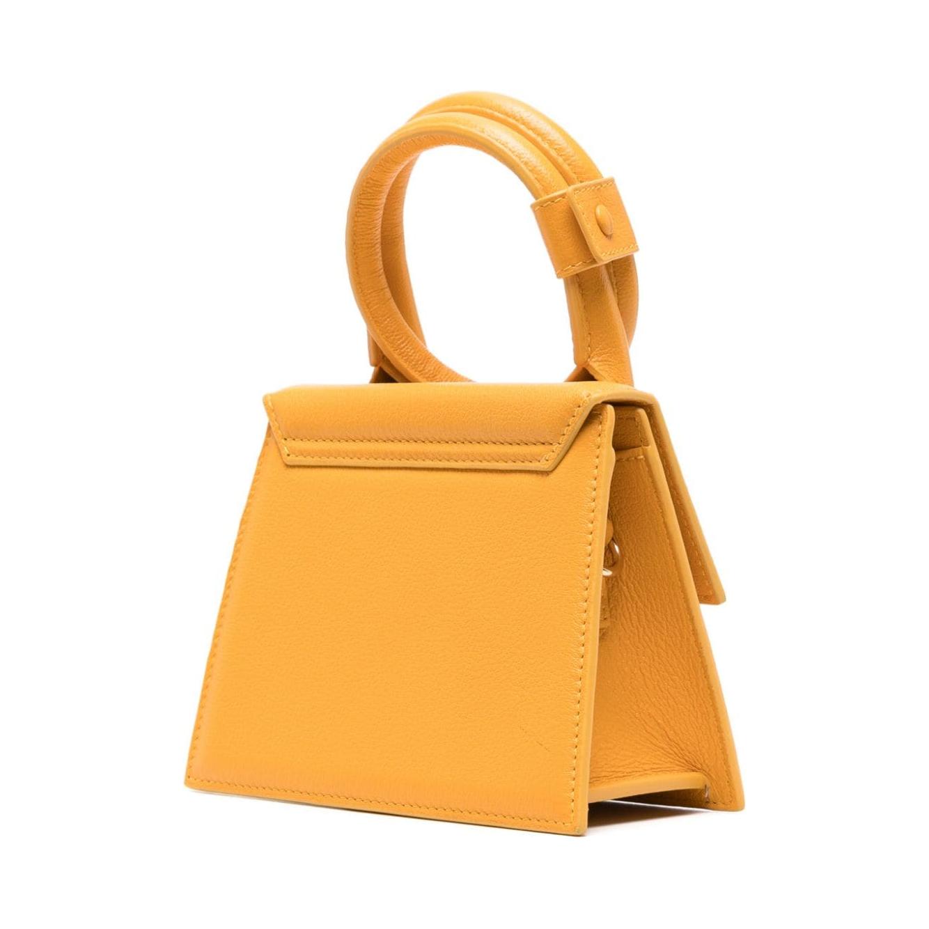 JACQUEMUS Le Chiquito Noeud Bag Orange Handbag JACQUEMUS