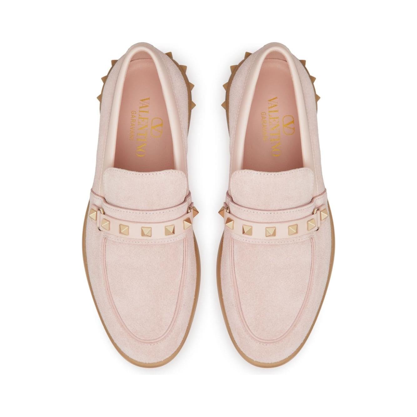 Valentino Garavani Flat shoes Pink Moccasins Valentino Garavani