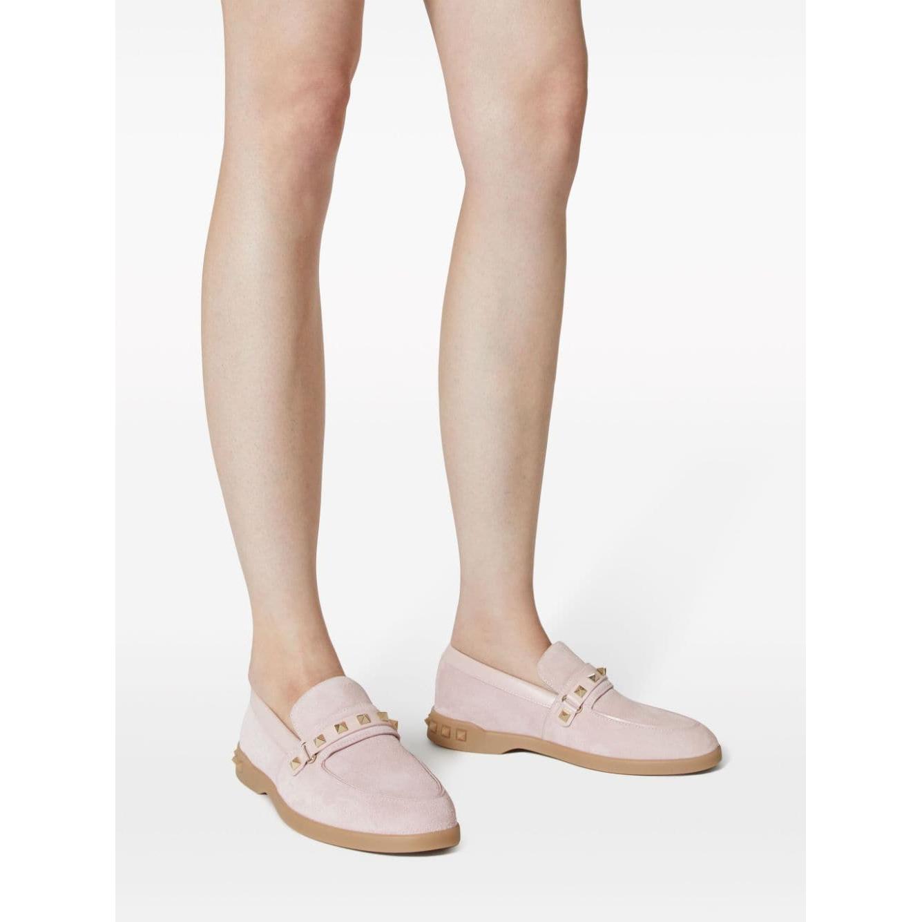 Valentino Garavani Flat shoes Pink Moccasins Valentino Garavani