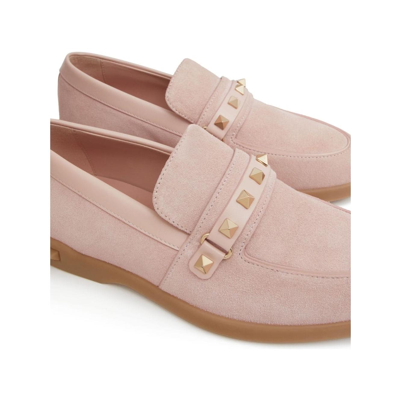 Valentino Garavani Flat shoes Pink Moccasins Valentino Garavani