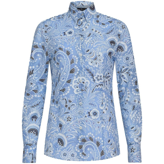 Etro Shirts Clear Blue Shirts Etro