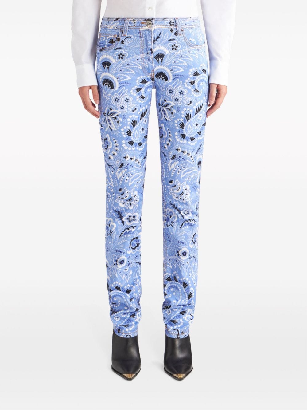 Etro Jeans Clear Blue Jeans Etro