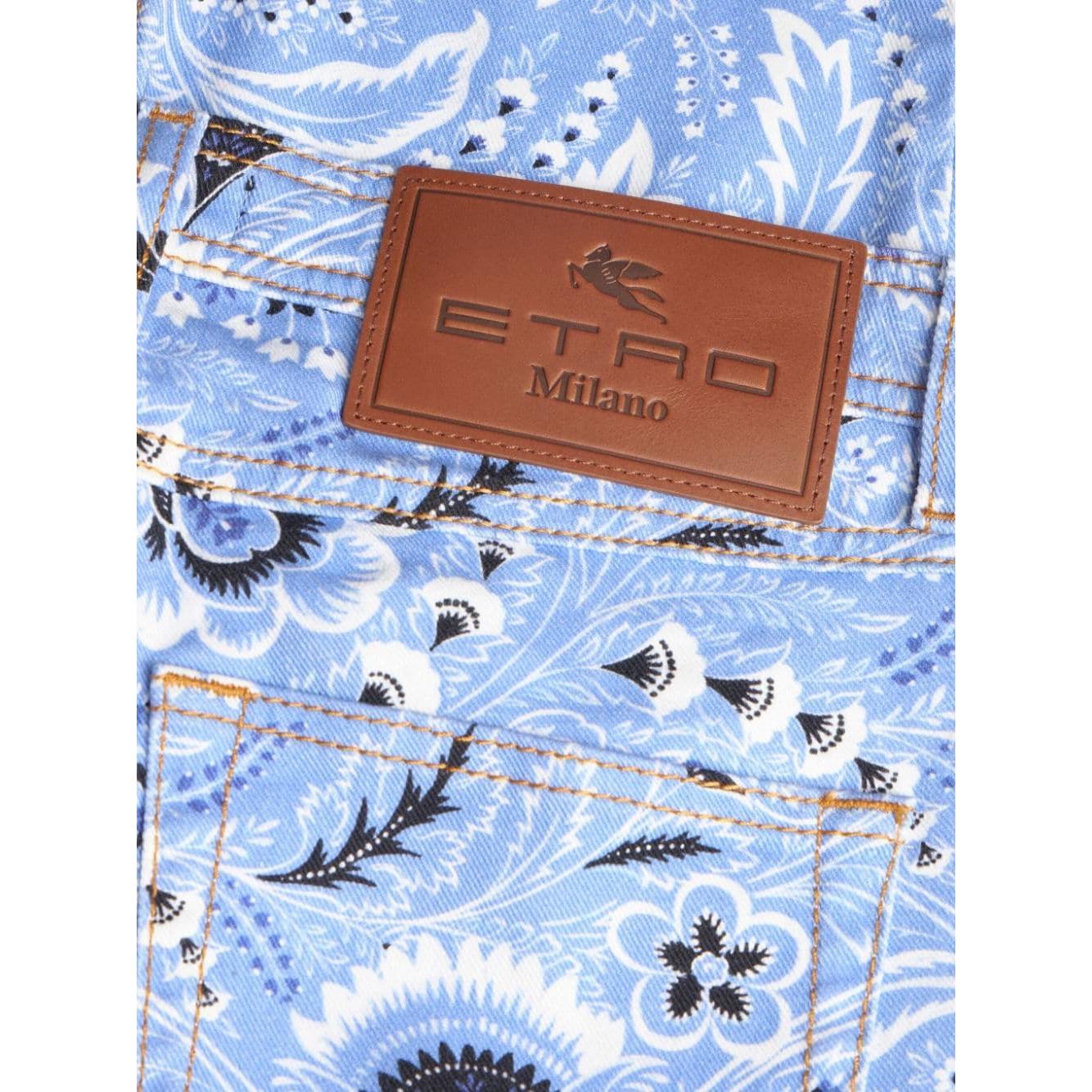 Etro Jeans Clear Blue Jeans Etro