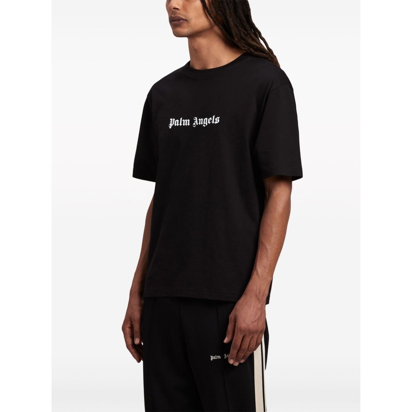 Palm Angels T-shirts and Polos Black Topwear Palm Angels