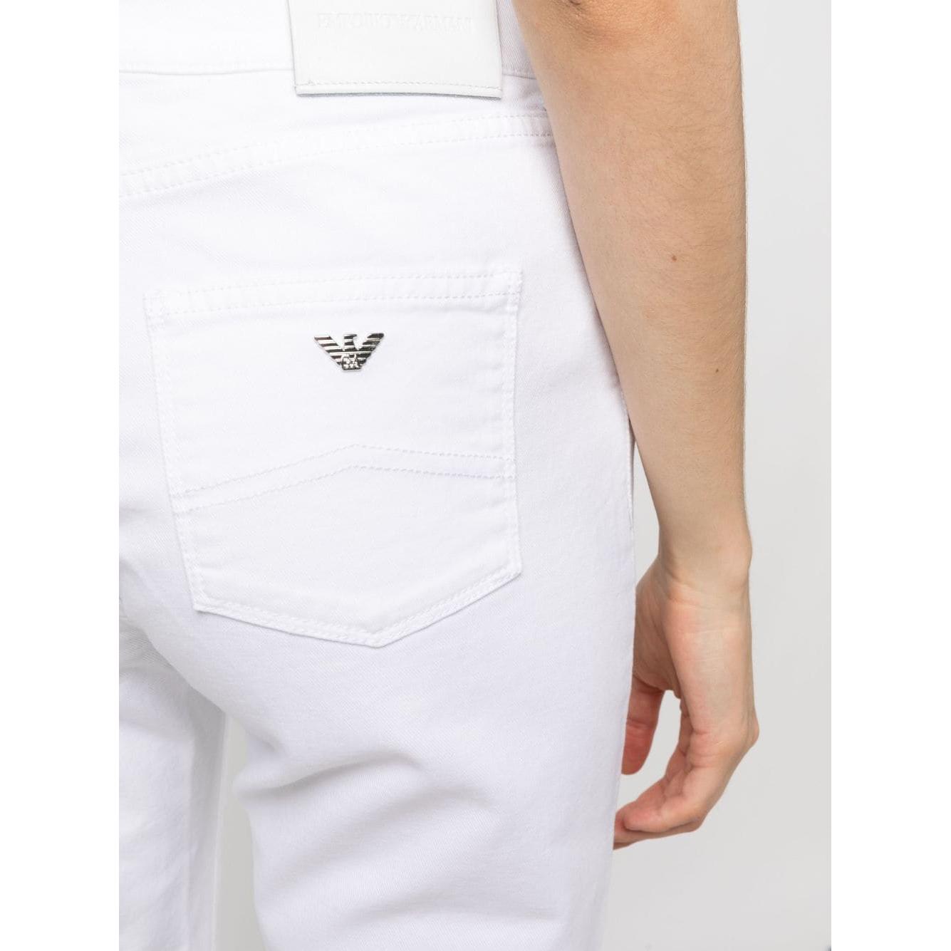 Emporio Armani Jeans White Jeans Emporio Armani