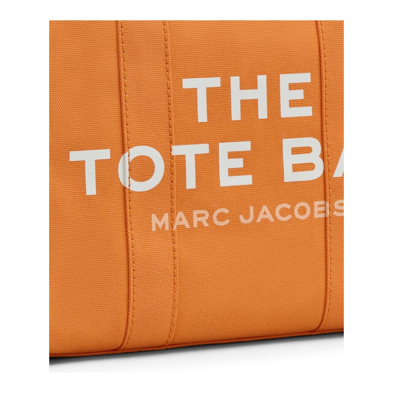 Marc Jacobs orange cotton canvas tote Bag Shopper Marc Jacobs