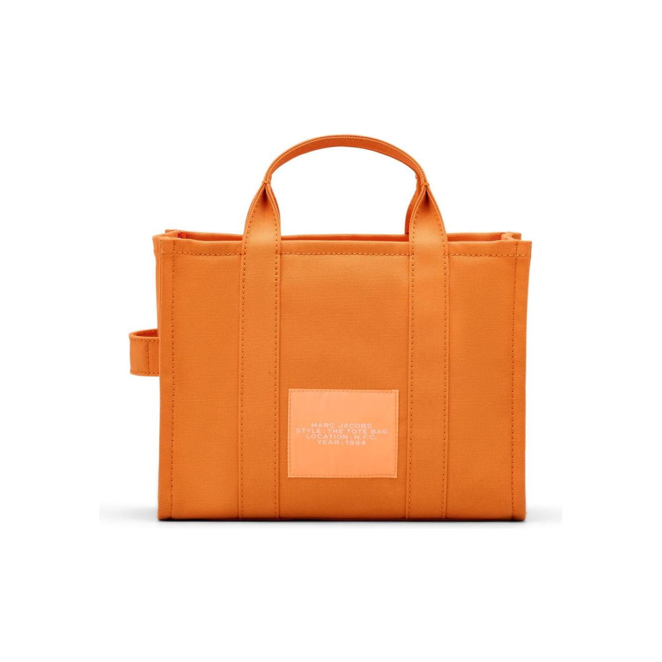 Marc Jacobs orange cotton canvas tote Bag Shopper Marc Jacobs