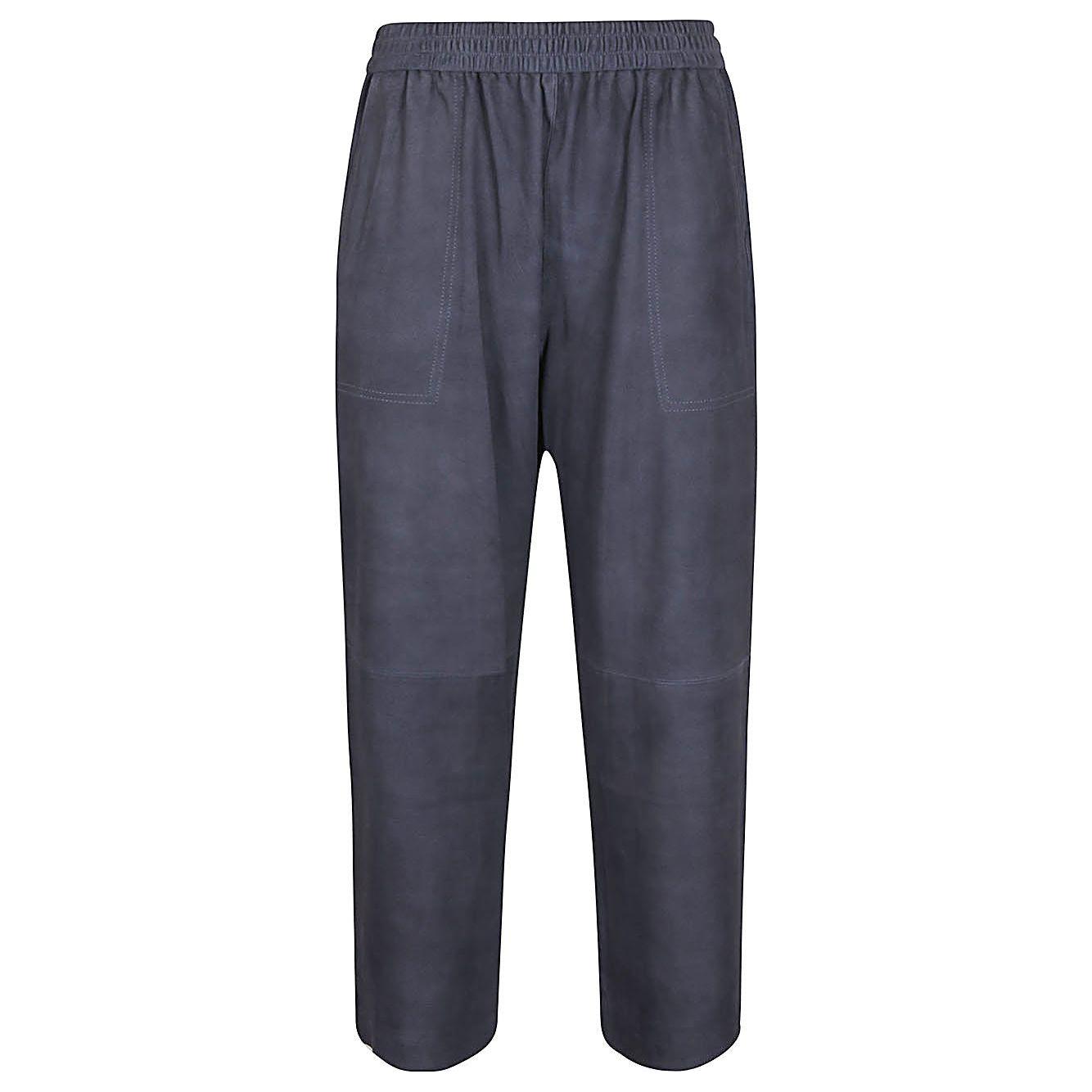 Via Masini 80 Trousers Clear Blue