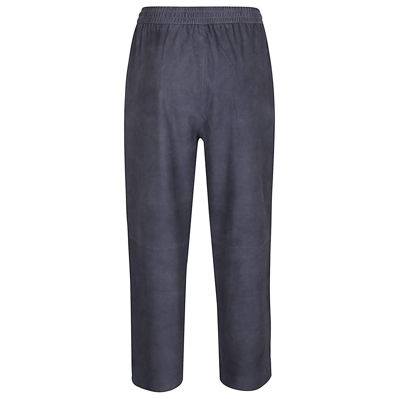 Via Masini 80 Trousers Clear Blue