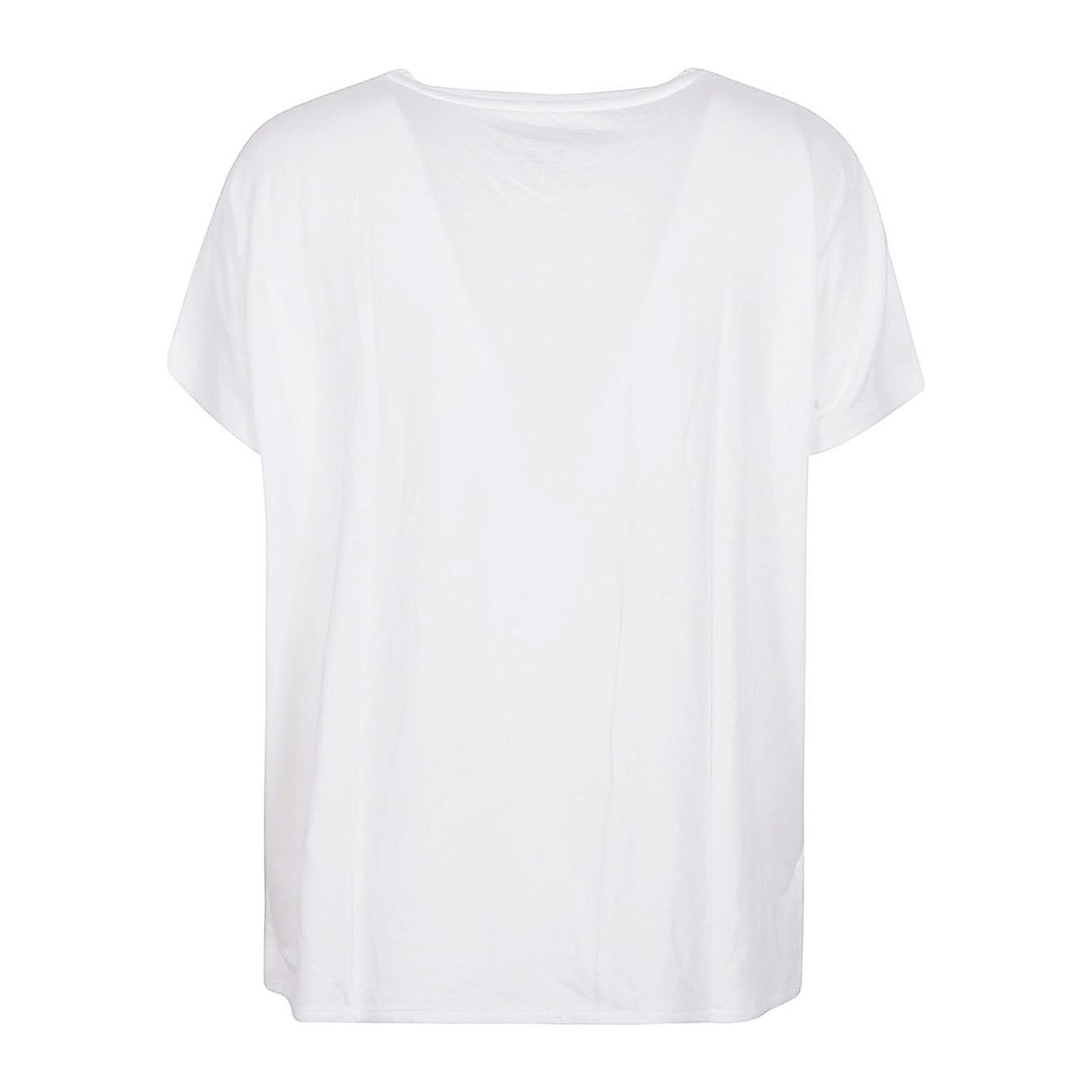 Majestic T-shirts and Polos White Topwear Majestic