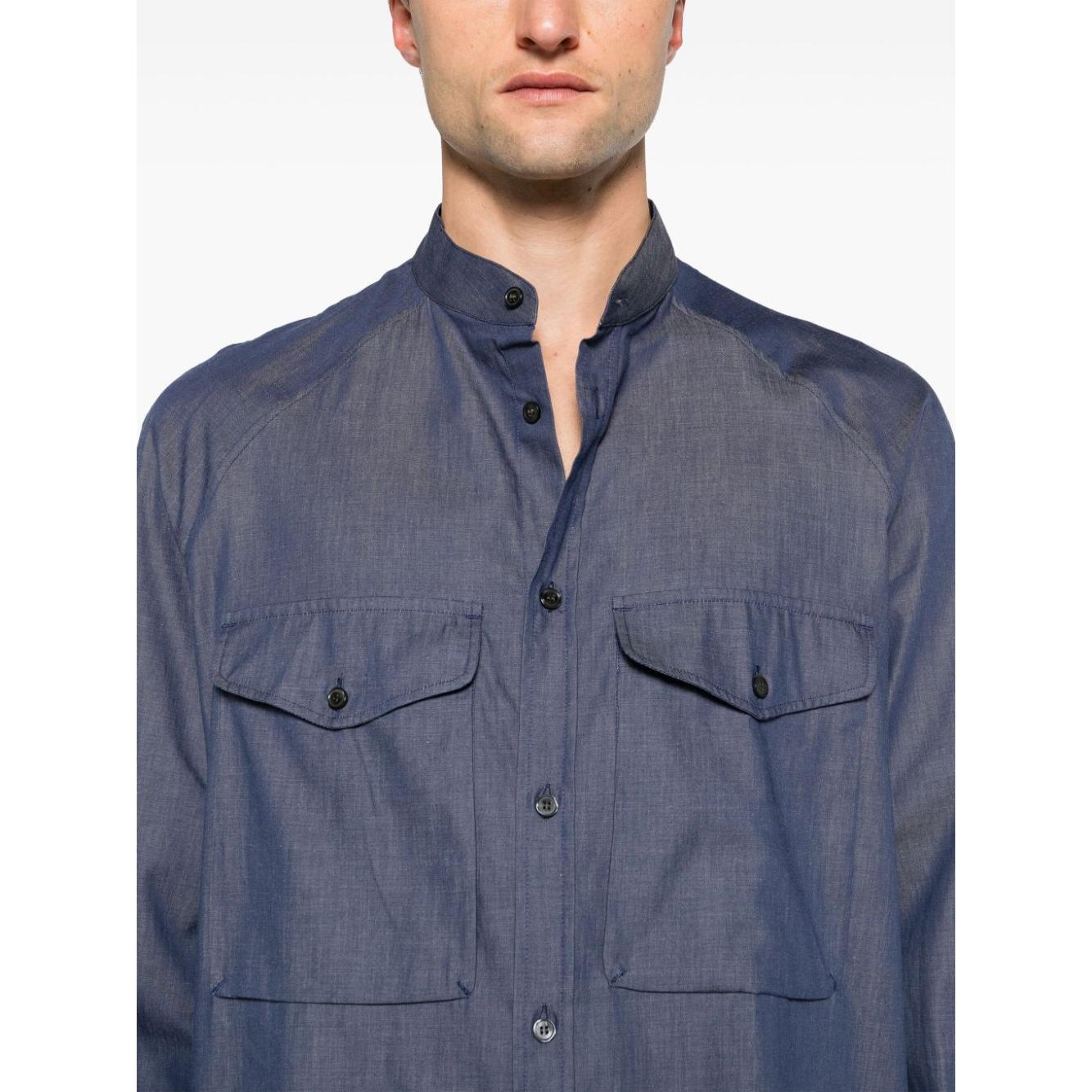 Emporio Armani Shirts Blue Shirts Emporio Armani