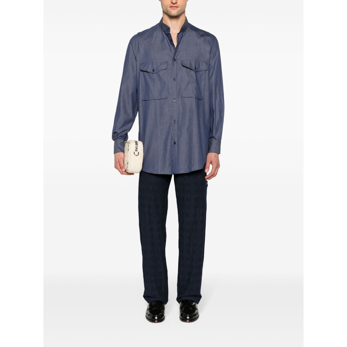 Emporio Armani Shirts Blue Shirts Emporio Armani