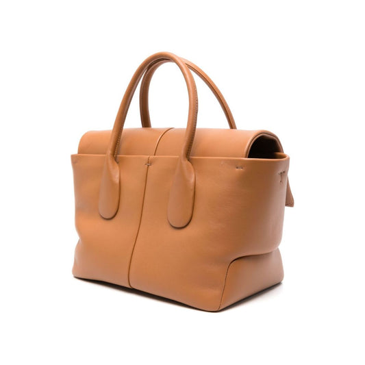 Tod's Bags.. Leather Brown Shopper Tod'S