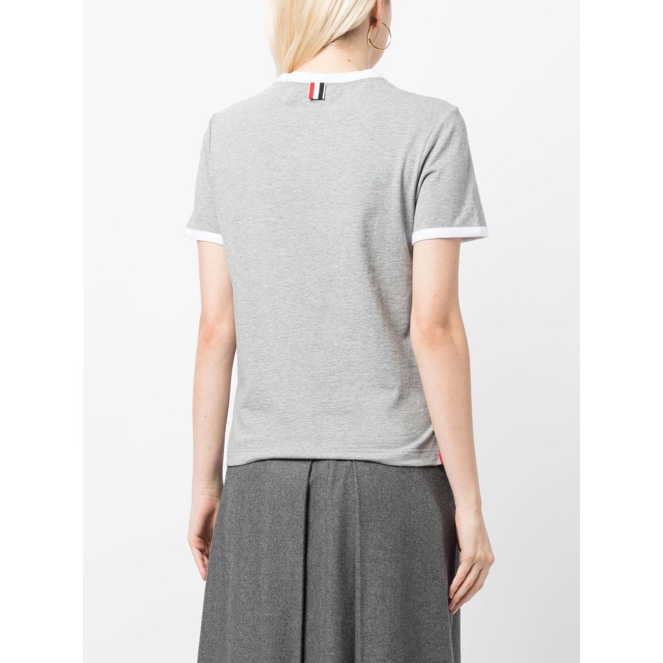 Thom Browne T-shirts and Polos Grey