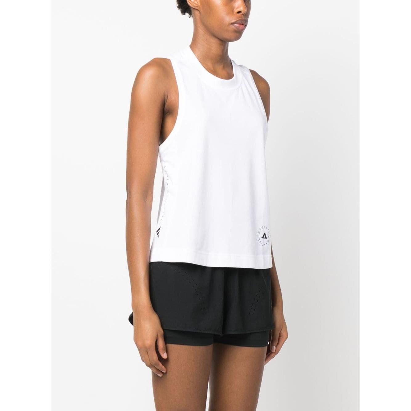 Adidas By Stella McCartney Top White Topwear Adidas By Stella Mccartney