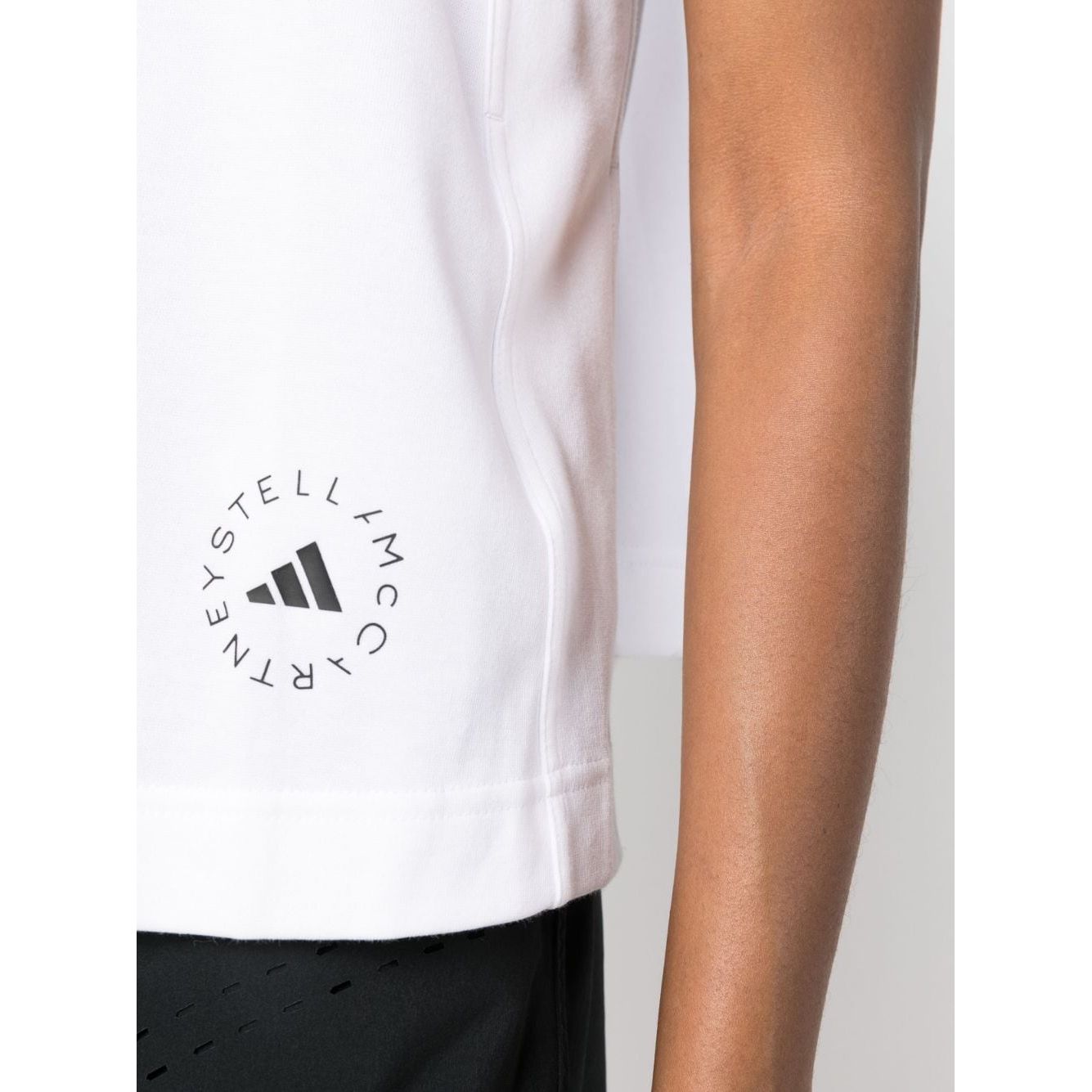 Adidas By Stella McCartney Top White Topwear Adidas By Stella Mccartney