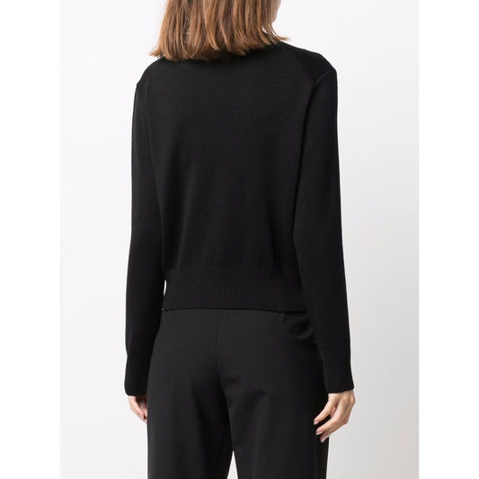 Ami Paris Sweaters Black Topwear Ami Paris