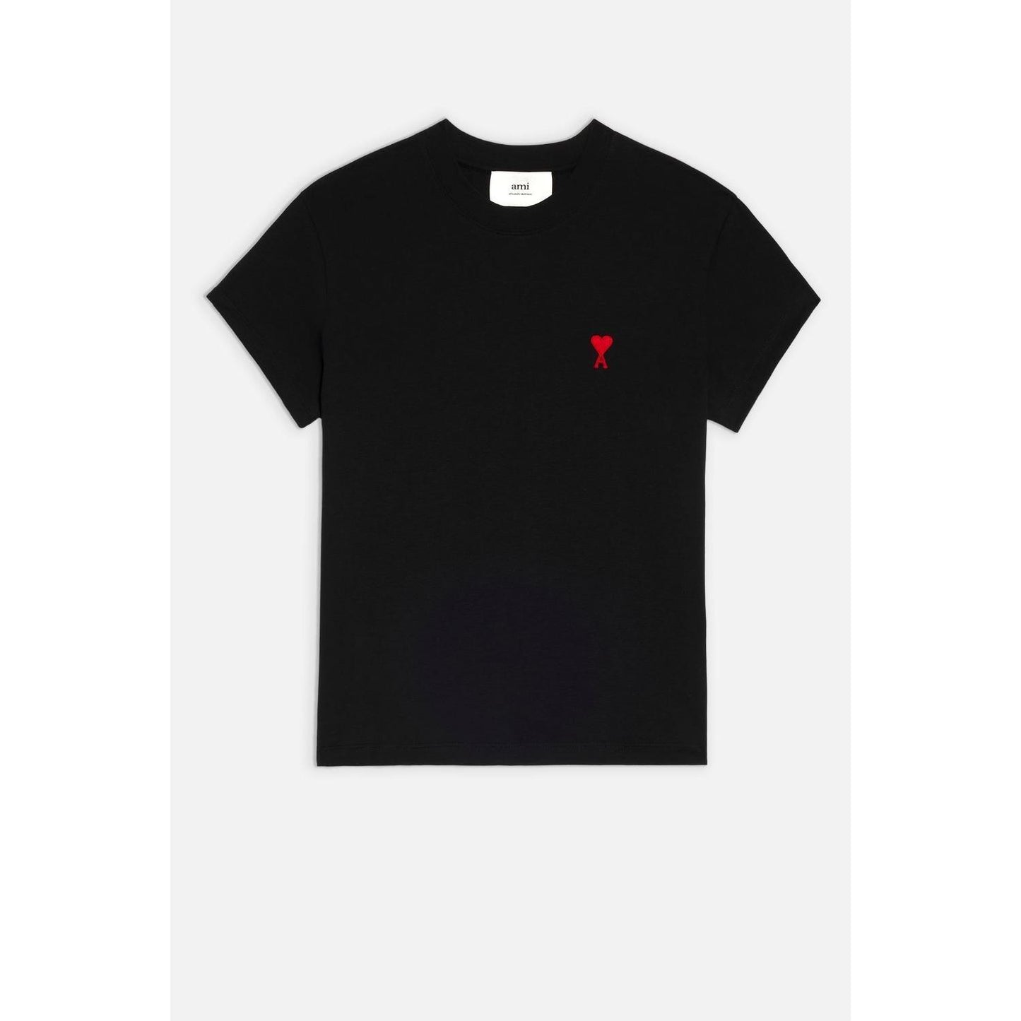 Ami Paris T-shirts and Polos Black Topwear Ami Paris