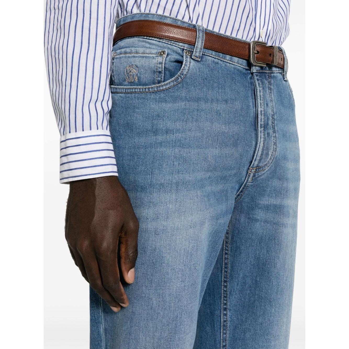 Brunello Cucinelli Jeans Clear Blue Jeans Brunello Cucinelli