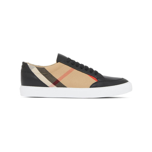 Burberry calf leather-blend house check pattern Sneakers Sneakers Burberry