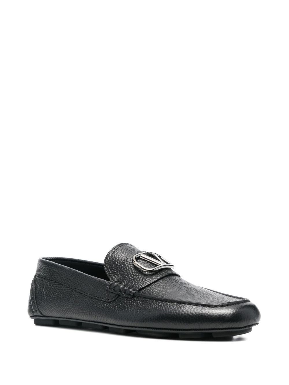 Valentino Garavani Flat shoes Black Moccasins Valentino Garavani