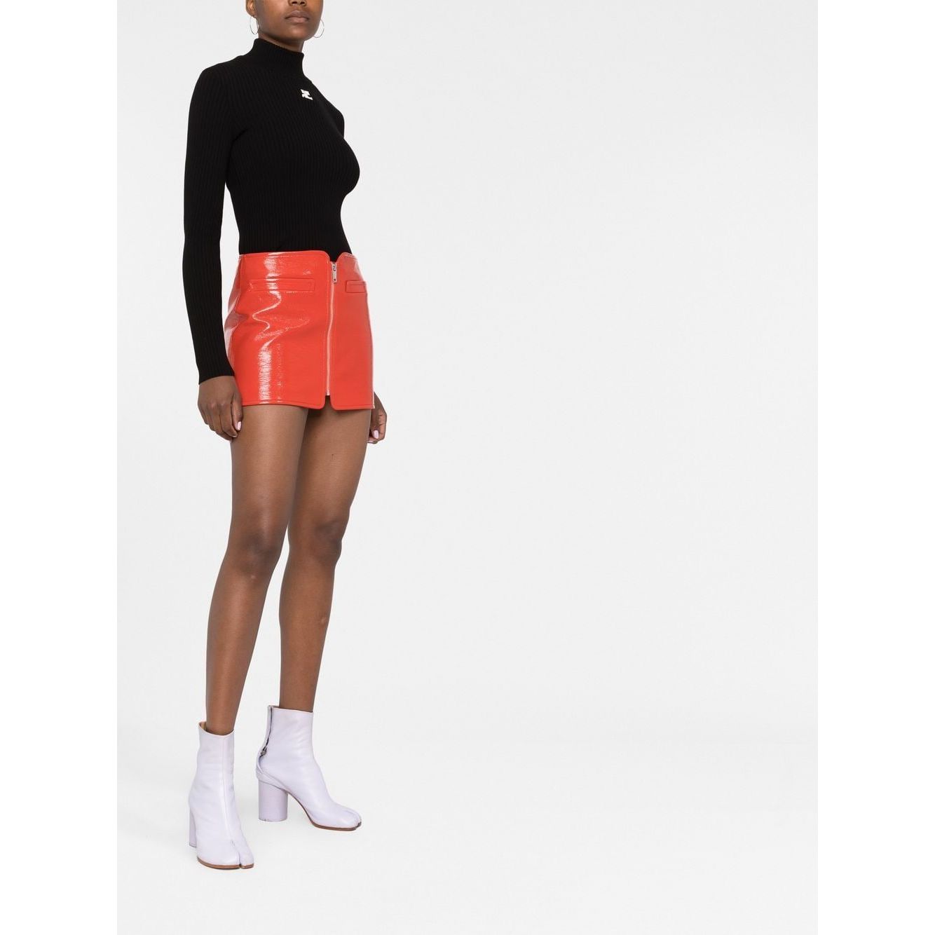 COURREGES RE-EDITION Sweaters Black Topwear Courreges Re-Edition