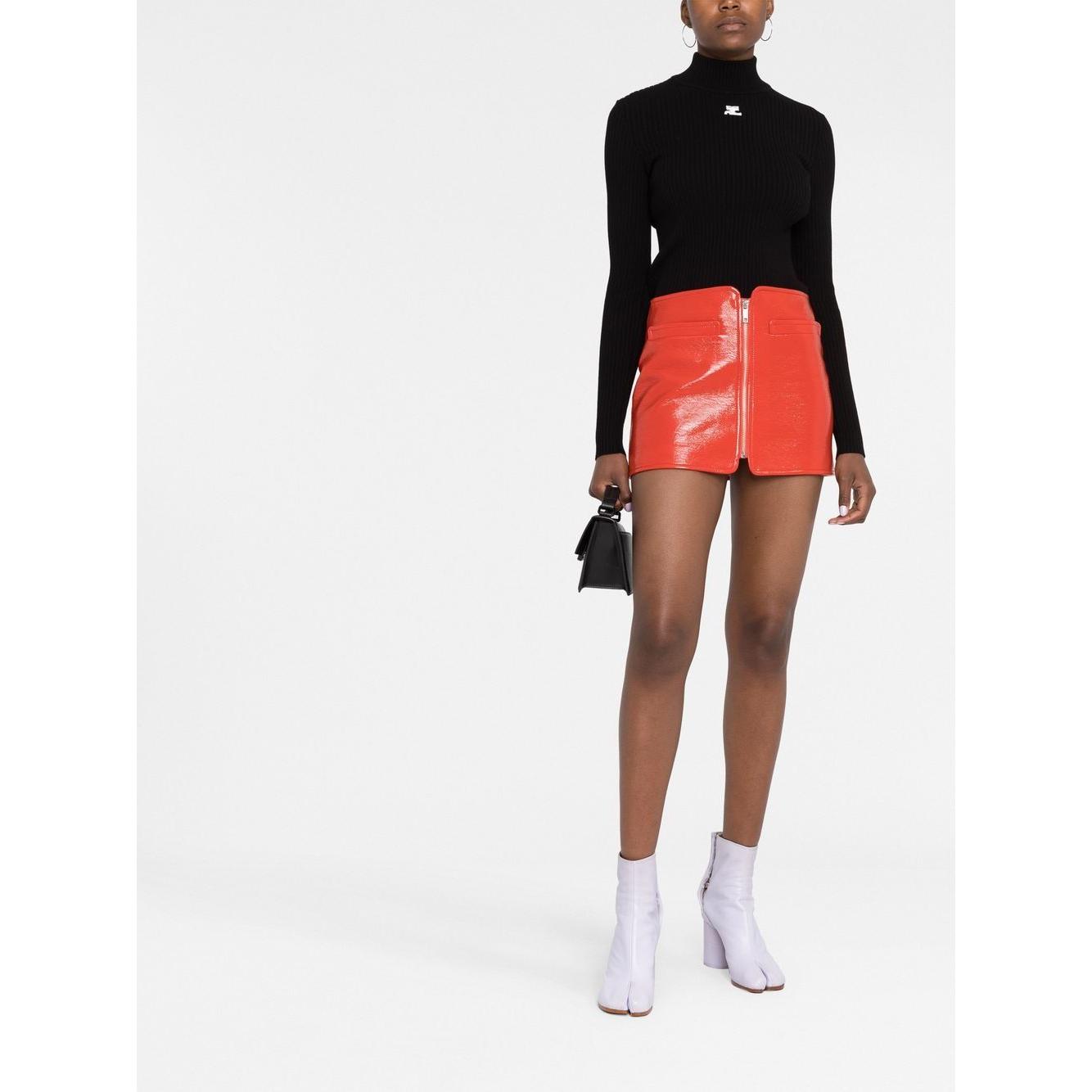 COURREGES RE-EDITION Sweaters Black Topwear Courreges Re-Edition