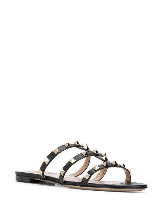 Valentino Garavani Sandals Black Sandals Valentino Garavani Gray