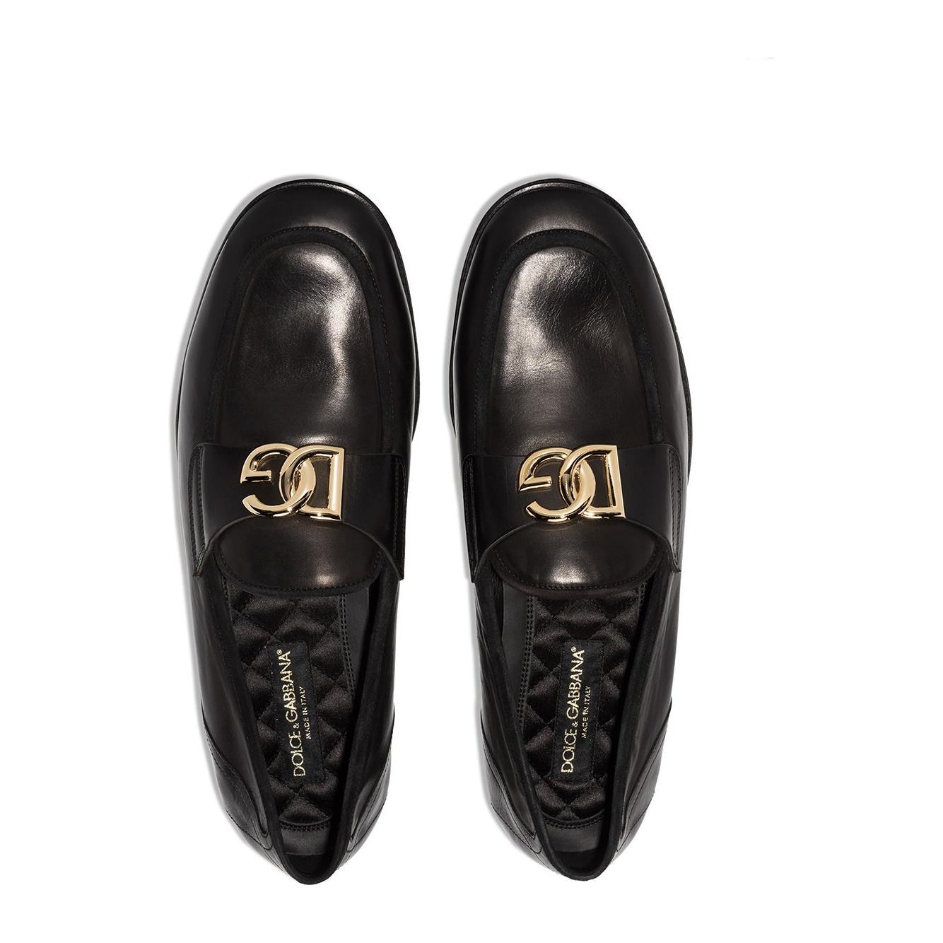 Dolce & Gabbana Flat shoes Black Moccasins Dolce & Gabbana