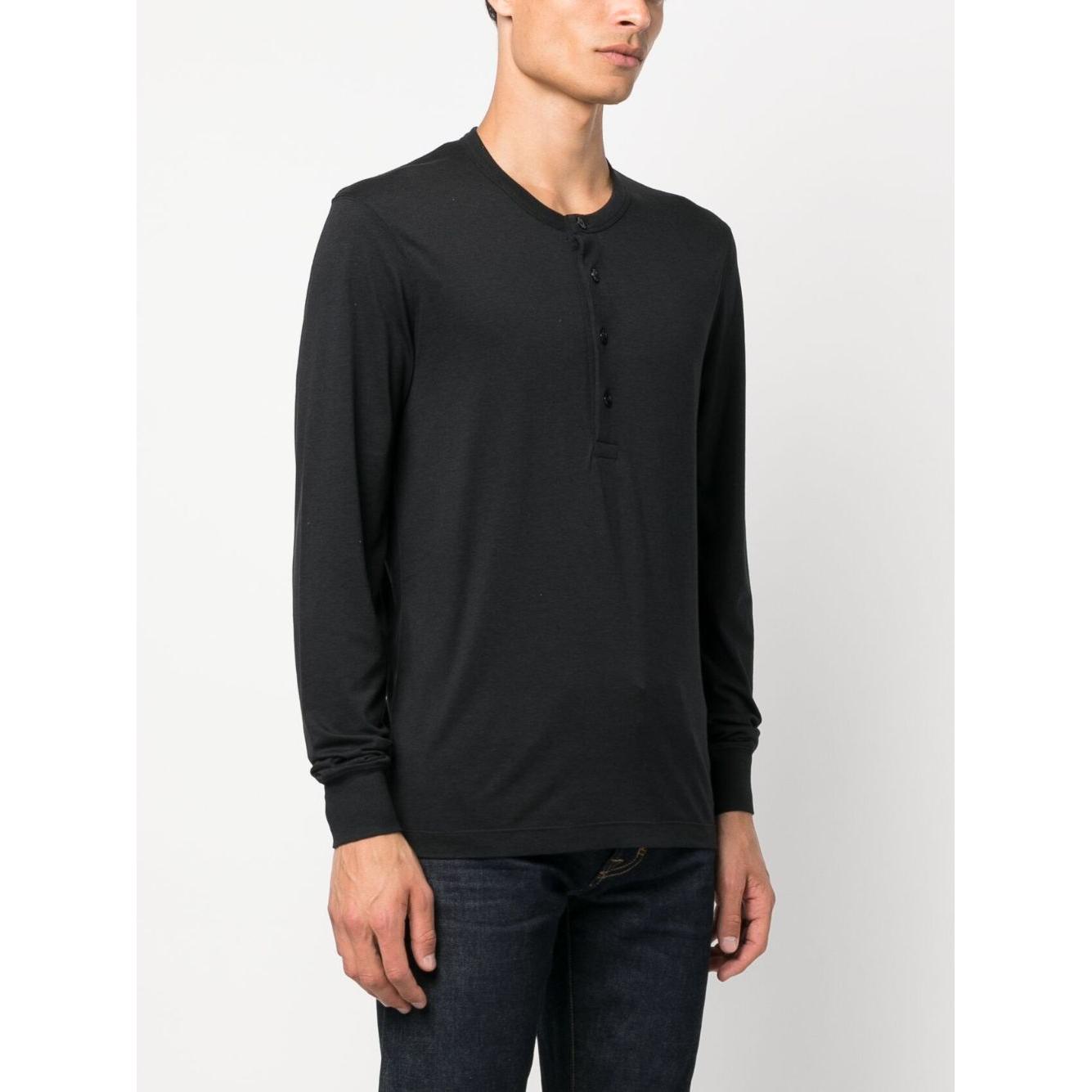 Tom Ford T-shirts and Polos Black Topwear Tom Ford