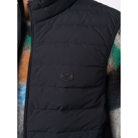 Emporio Armani Jackets Blue Vests Emporio Armani