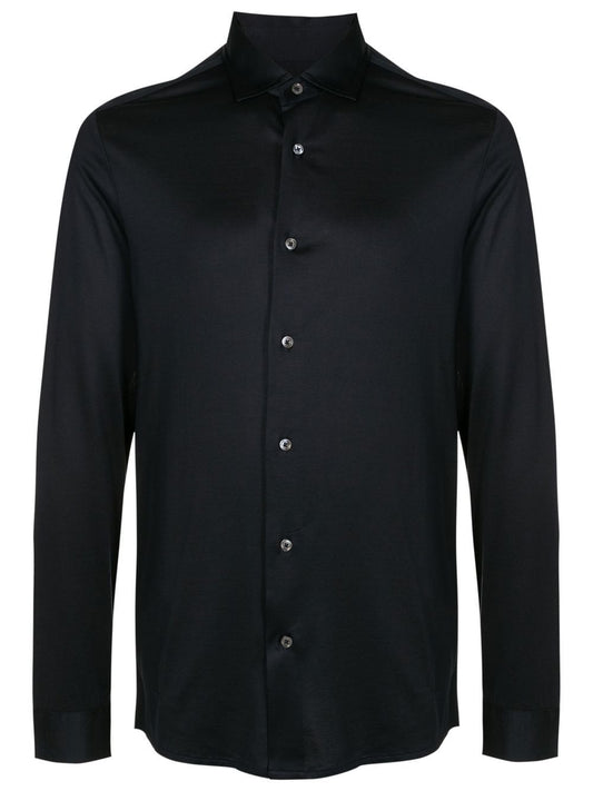 Emporio Armani Shirts Blue