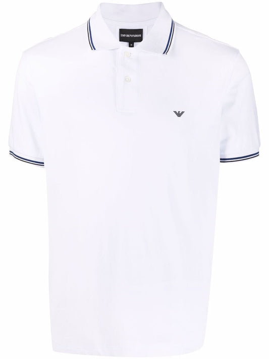 Emporio Armani T-shirts and Polos White Topwear Emporio Armani