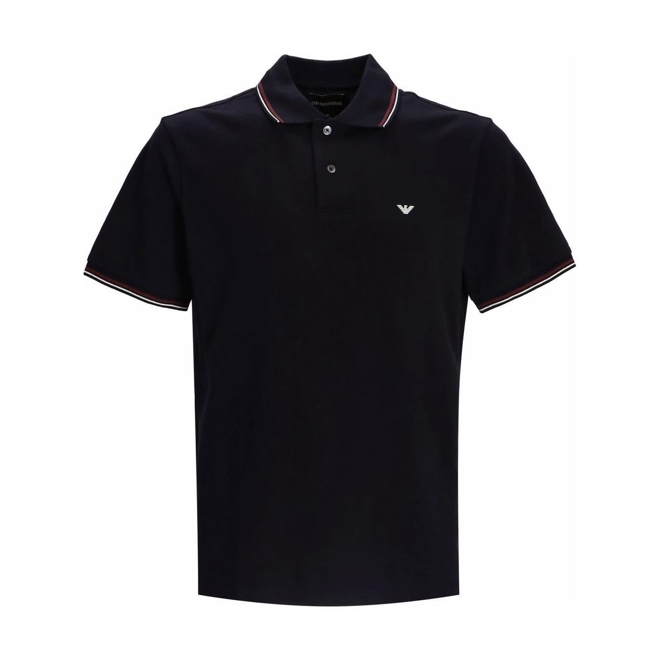 Emporio Armani T-shirts and Polos Blue Topwear Emporio Armani