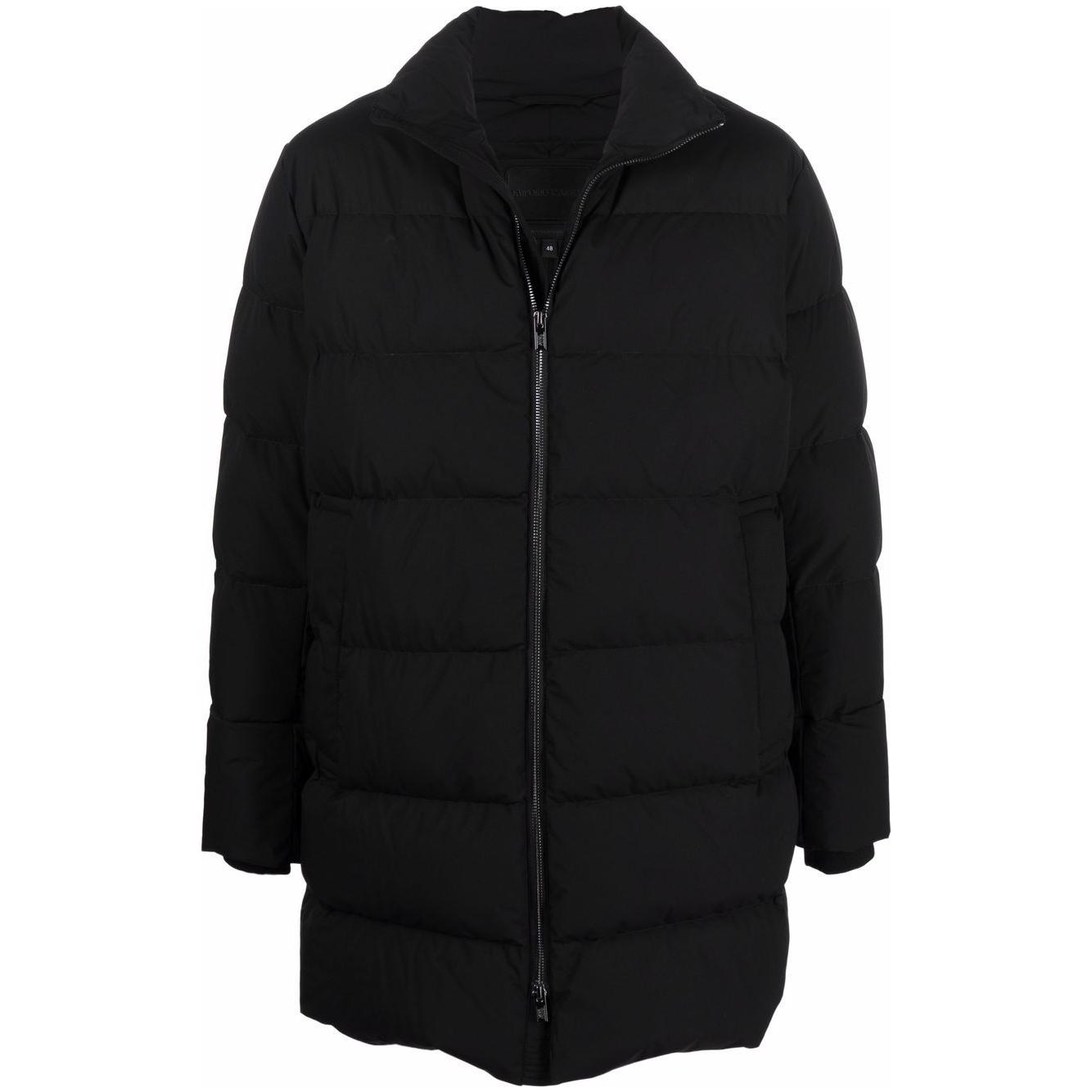 Emporio Armani Coats Black Jackets Emporio Armani