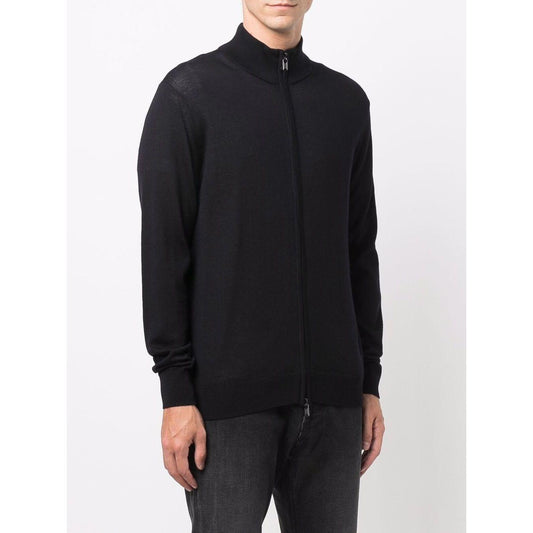 Emporio Armani Sweaters Blue Topwear Emporio Armani