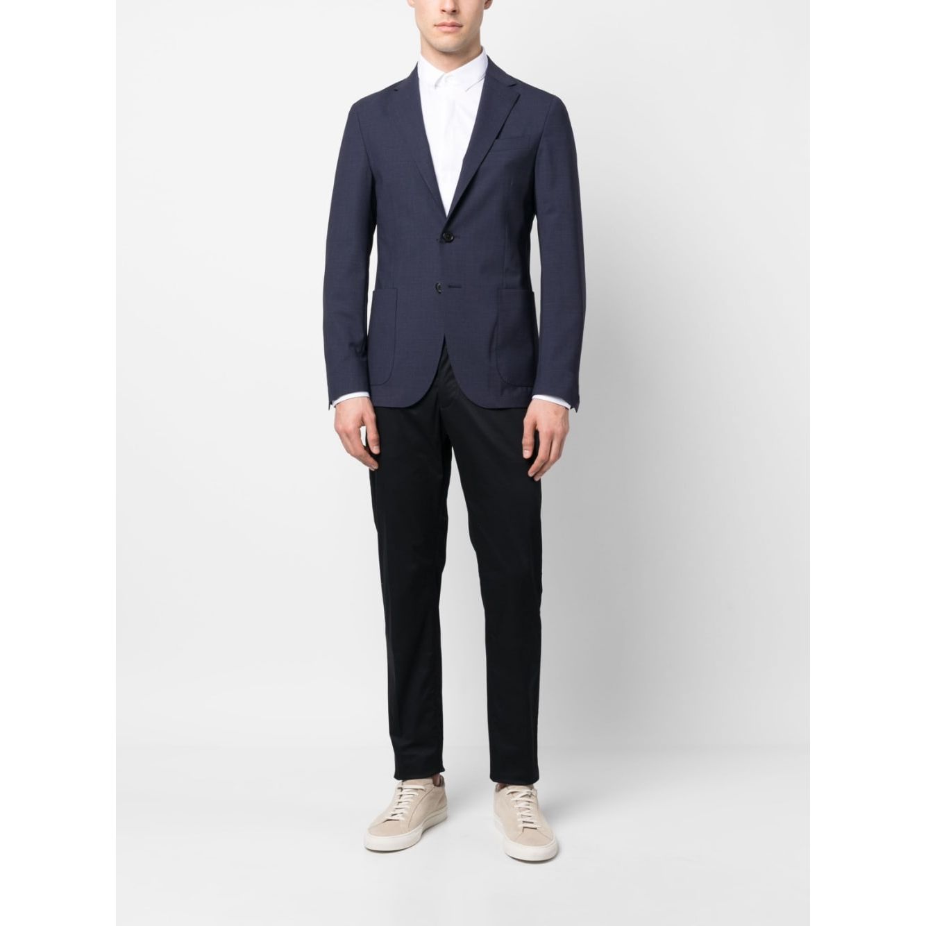 Emporio Armani Trousers Blue Trousers Emporio Armani