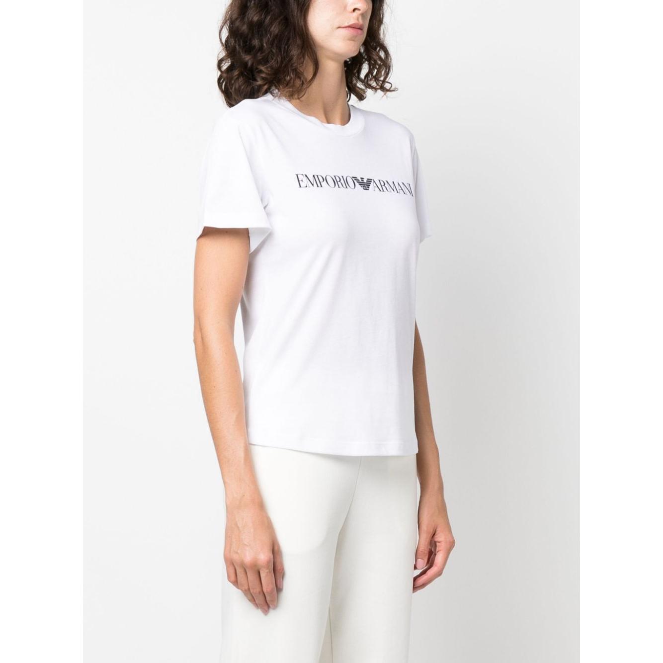 Emporio Armani T-shirts and Polos White Topwear Emporio Armani