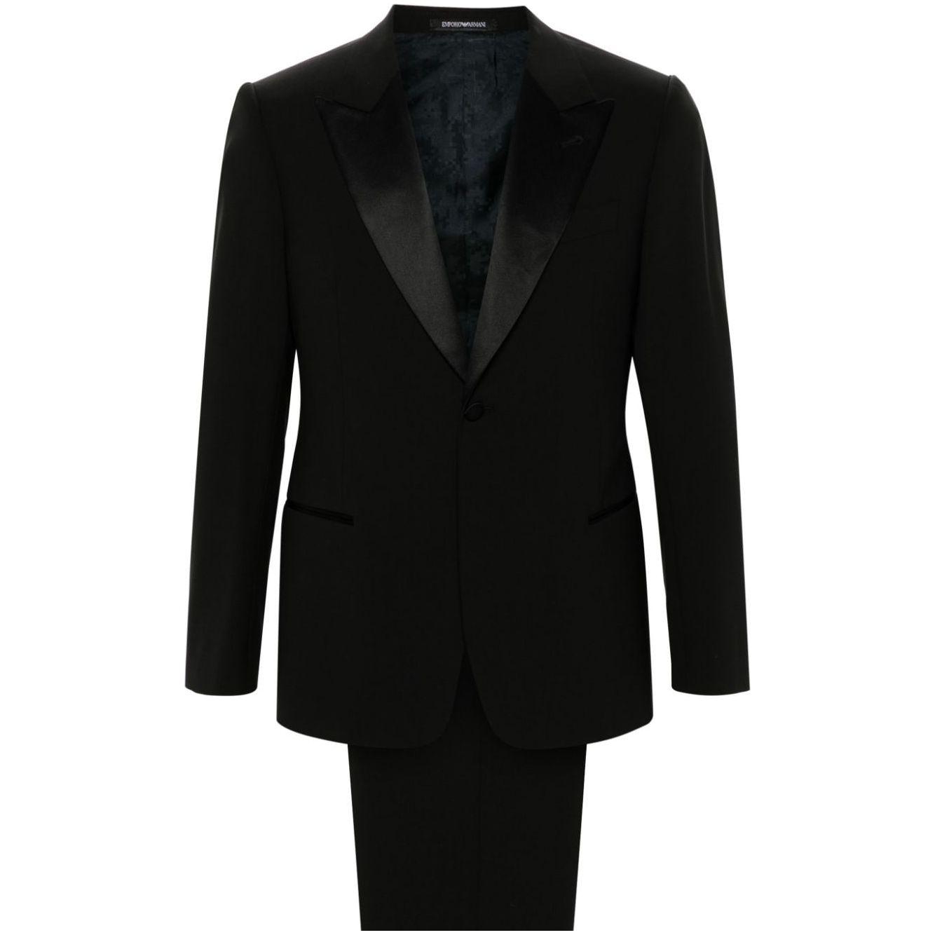 Emporio Armani Suit Black Suits Emporio Armani