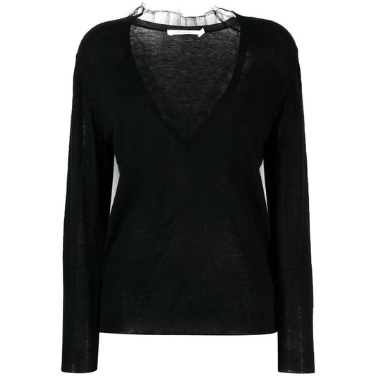 Iro Sweaters Black Topwear Iro