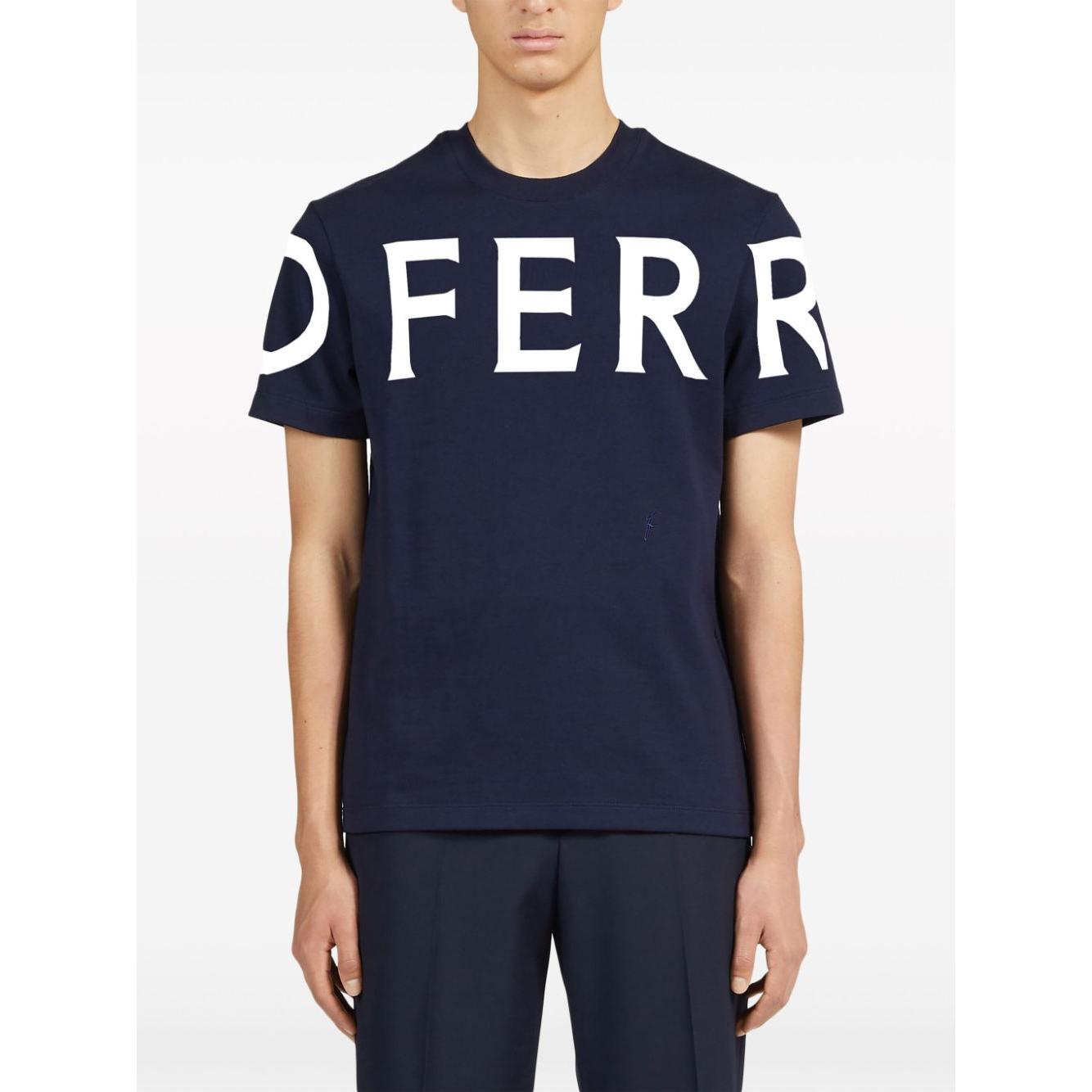 Ferragamo T-shirts and Polos Blue