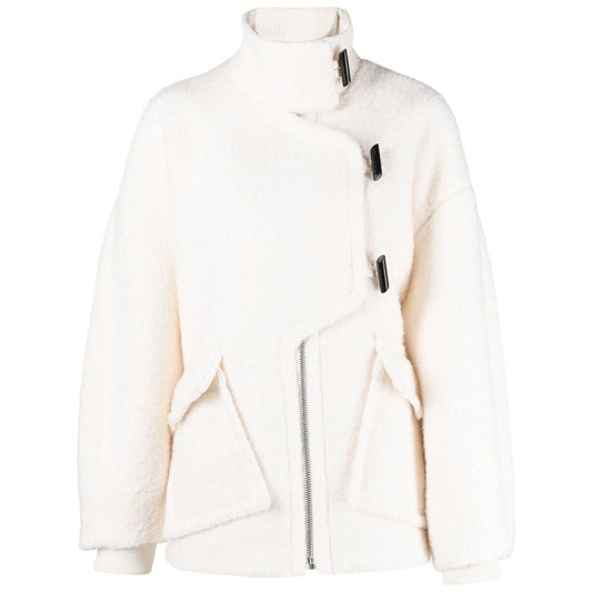 GANNI Jackets White Jackets Ganni