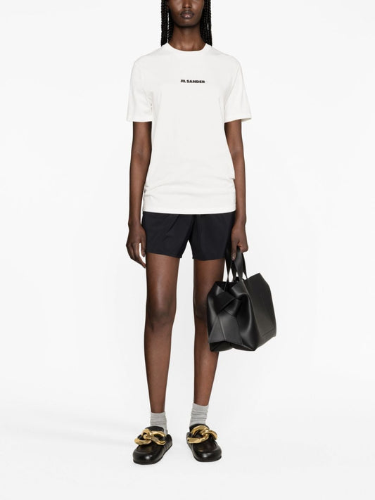 JIL SANDER PLUS T-shirts and Polos White Topwear Jil Sander Plus