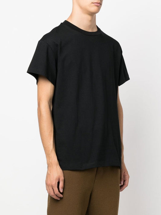 JIL SANDER PLUS T-shirts and Polos Black Topwear Jil Sander Plus