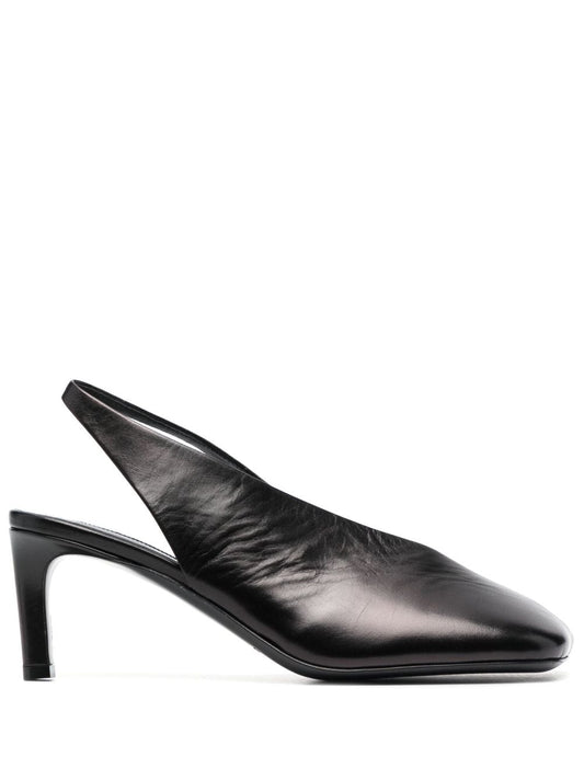 Jil Sander With Heel Black Medium Heel Jil Sander