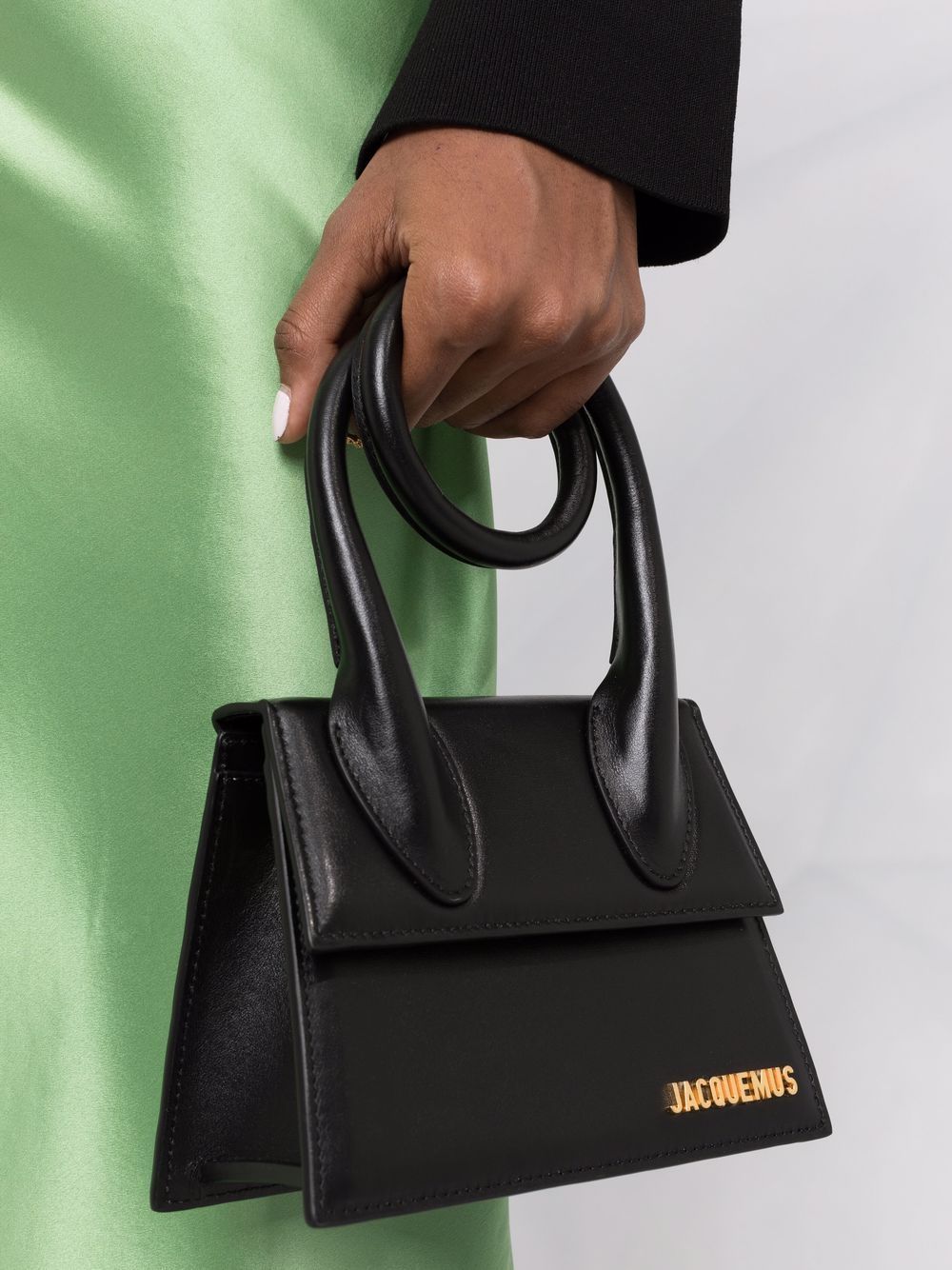 JACQUEMUS Bags.. Black Handbag JACQUEMUS